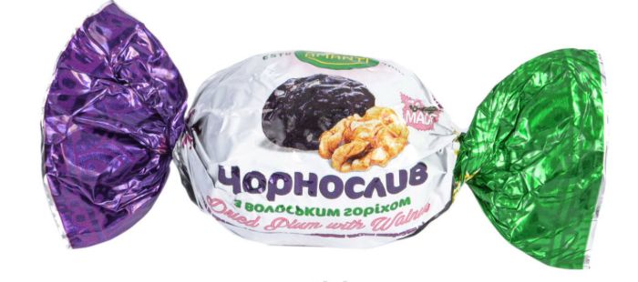 Цукерки Чорнослив/Волоський горіх Amanti